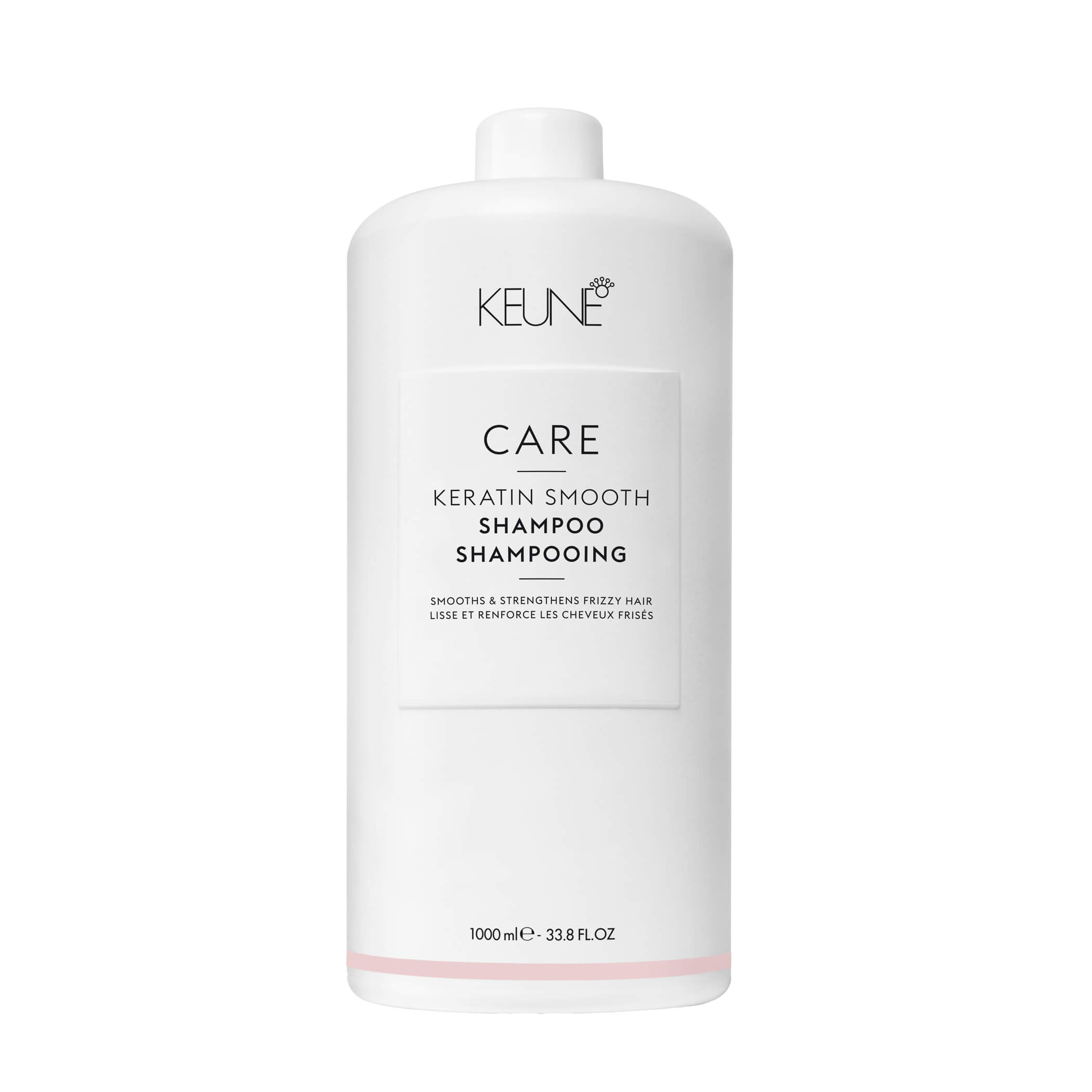 Keune Care Keratin Smooth Shampoo 1000 ml Regeneriert geschädigtes Haar