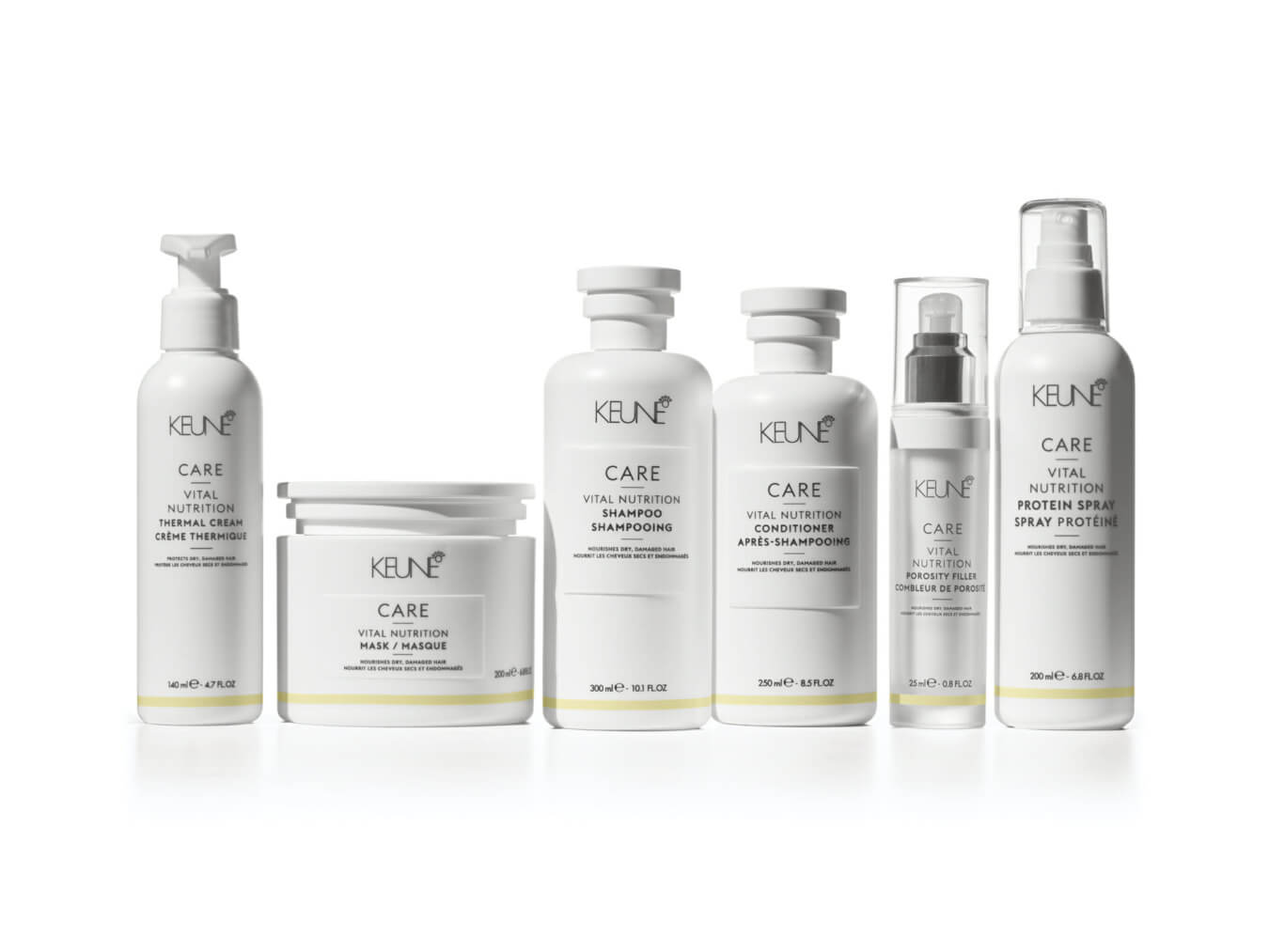 Mit den richtigen Haarprodukten erhalten Sie glänzendes Haar. Hochwertige Qualität finden Sie bei Keune Care Vital Nutrition.