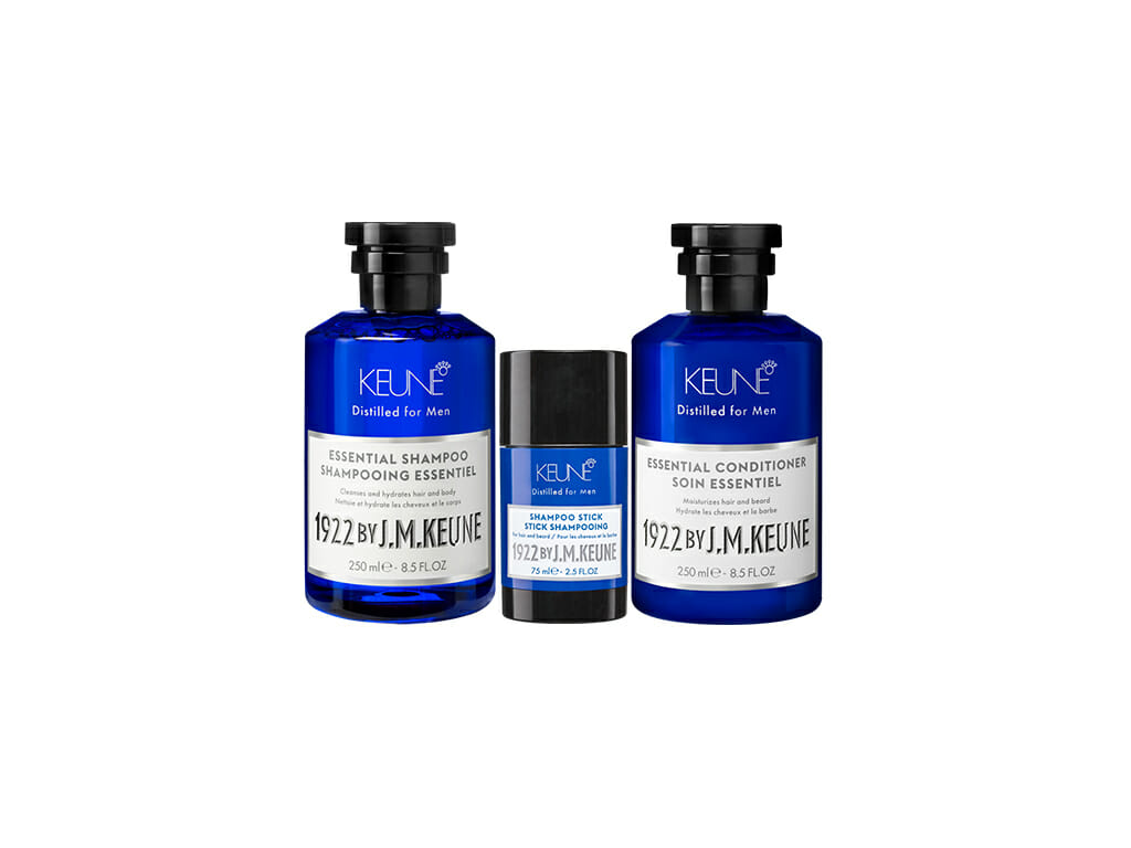 1922 by JM Keune Essential ist ein Shampoo und Conditioner für jeden Tag.