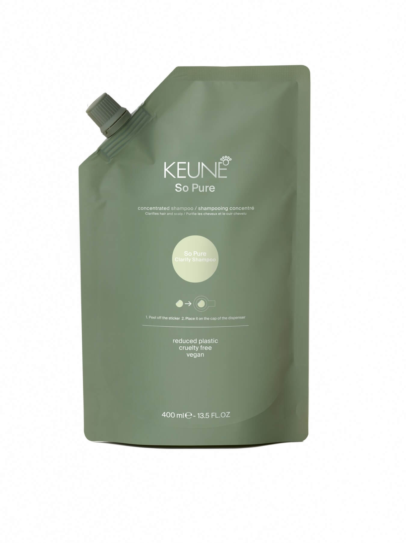 Keune So Pure Clarify Shampoo schützt das Haar vor Unreinheiten. Bestellen bei Hardy's Keuze